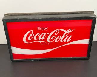Coca Cola Glass - Front of Bev Machine
