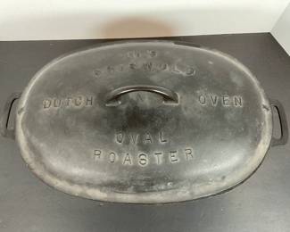 Griswold No 5 Dutch Oven/Oval Roaster