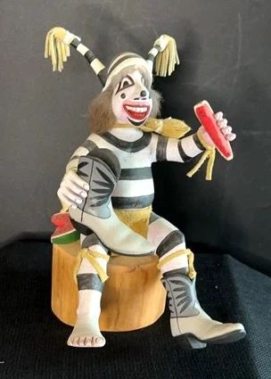 Kachina Clown Figure