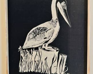 Block Print Framed Art by Jogi