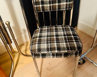 Vintage Chrome Side Chair