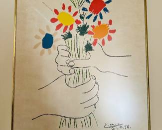 Picasso Framed Print