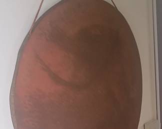 Very large gong possibly used during Magic shows