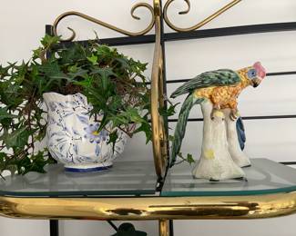 Plants And Figurines 