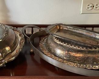 Silver Plated Serving ware 