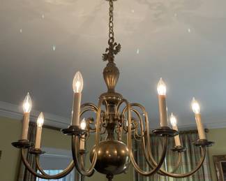 Vintage Chandelier 8 Lights