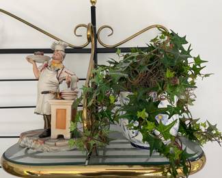 Figurines and Plants