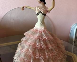 Vtg Marin Spanish Flamenco Dancer Doll