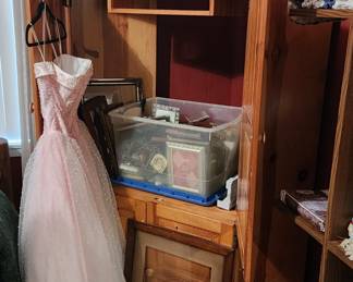 Entertainment center, formal dress