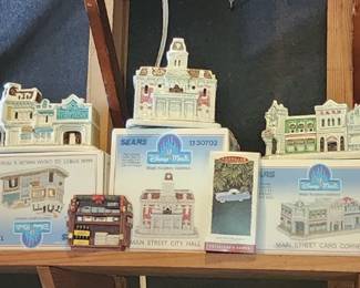 Disney village pieces