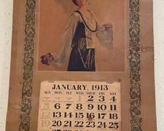 Luckmore Finance Reproduction 1913 calendar (issued in 1969)