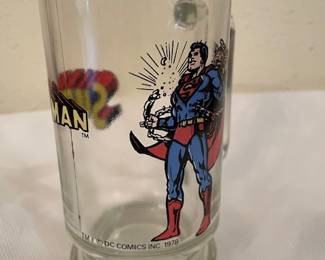 1978 Superman collectible mug (we have 2 -- sold individually)
