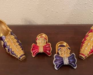 Edgar Berebi High Heeled shoe trinket boxes