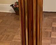 plaster Corinthian column plinth