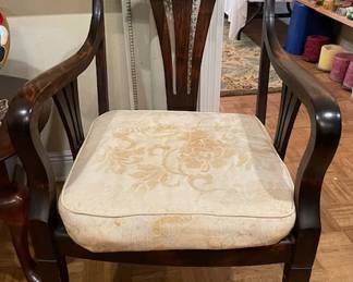 Art deco captain's chair (we have 2 sold individually)