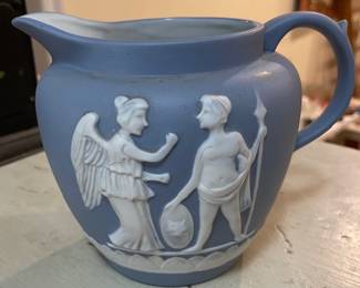 Jasperware pitcher