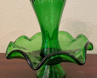 emerald green epergne