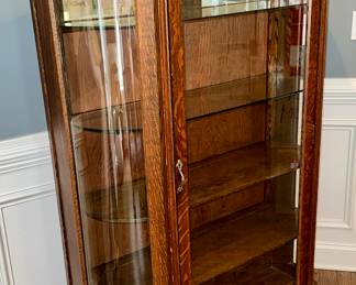 Beautiful Antique Display/Curio Cabinet in Dining Room