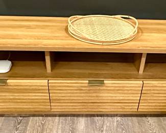 Very Cool TV Stand with Cubbies and Storage 