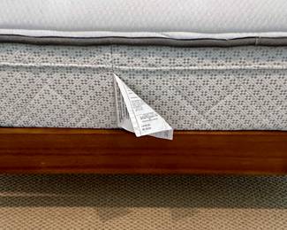 Twin XL Bed frame by West Elm and mattress by Sealy Posturpedic