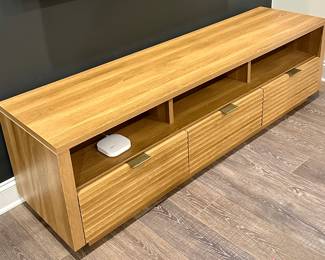 Very Cool TV Stand with Cubbies and Storage 