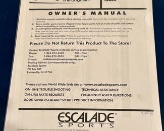 Pingpong "The Original" Ping Pong Table by Escalade Sports