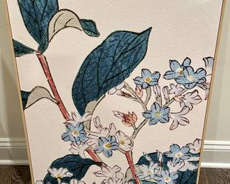 Floral Wall Art Piece