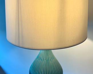 Beautiful turquoise Table Lamp 