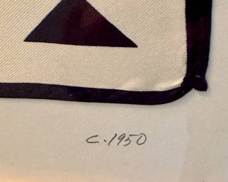 1950's Modern Art Reproduction