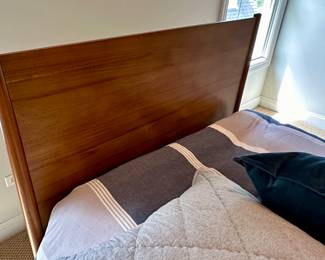 Twin XL Bed frame by West Elm and mattress by Sealy Posturpedic