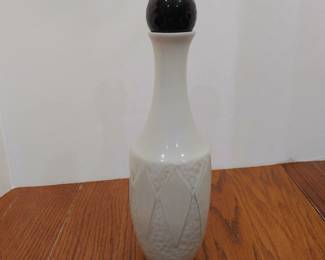 White Pottery Decanter