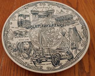 Great Adventure Collectible Plate