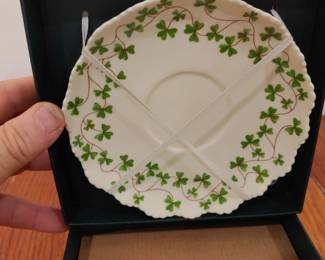 Shannon Shamrock Teacup and Saucer