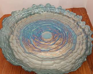 Studio Art Glass Platter
