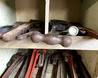 Pipe Wrenches!  and There's more.