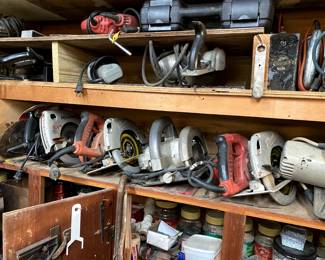 Saws, Drills, Sanders....