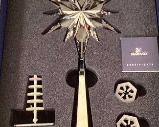 Swarovski  tree topper