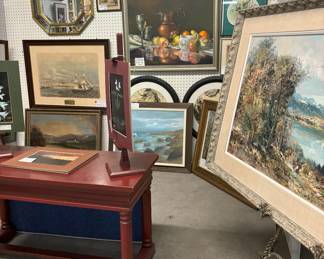 The sale is filled with a large amount of original artwork, prints and more.