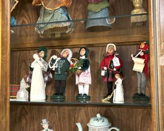 Angel collection, Bryers carolers, china and much more.
