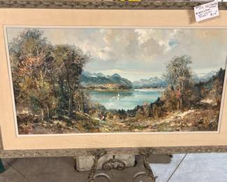 Original oil painting.