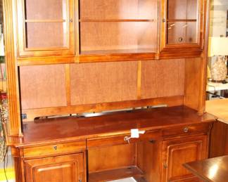 Desk with hutch.