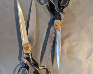 Vintage tailor scissors