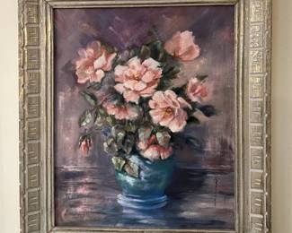 Several framed artworks can be found in the sale.