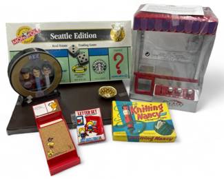 Nostalgia Trip - Garfield, Sanrio Patty & Jimmy, Seattle Monopoly +	