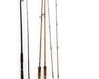 Berkley Parametric Curt Gowdy Signature Fishing Rod 7' + Bamboo Poles	