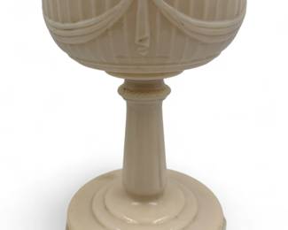 1940s Aladdin Alacite Lincoln Drape Kerosine Stand Lamp	