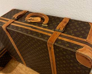 Vintage Louis Vuitton suit cases