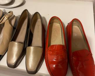 Shoes including&nbsp;Chanel, Burberrys, Escada, &nbsp;St. John, Ferragamo, Stuart Weitzman, Bruno Magli, Manolo Blank, Enzo, Hazel.