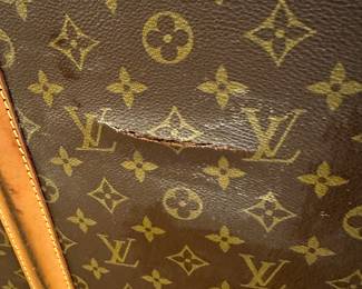 Vintage Louis Vuitton suit cases