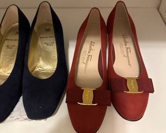 Shoes including&nbsp;Chanel, Burberrys, Escada, &nbsp;St. John, Ferragamo, Stuart Weitzman, Bruno Magli, Manolo Blank, Enzo, Hazel.